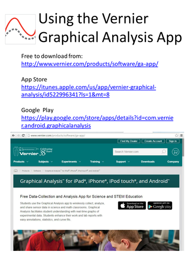 Vernier Graphical Analysis® - Vernier