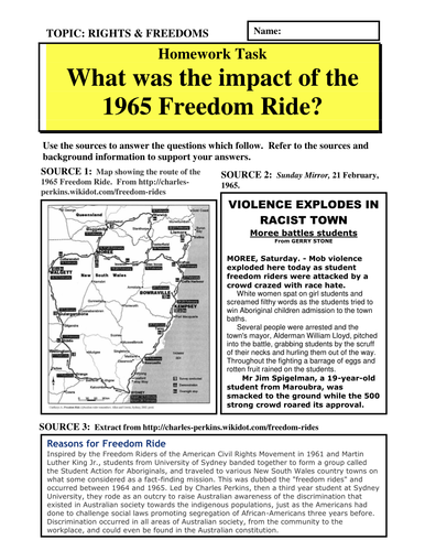 What Was The Impact Of The Australian Freedom Rides