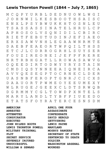 The US Civil War Word Search Pack | Teaching Resources