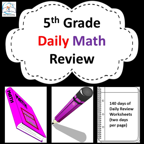 Fifth Grade Daily Math Review: 140 Day Bundle CCSS Aligned | Teaching