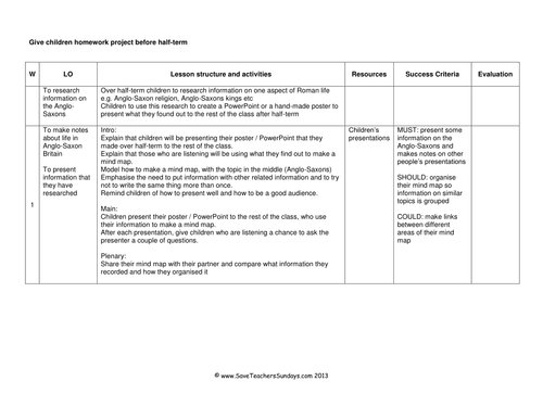 anglo saxon homework help