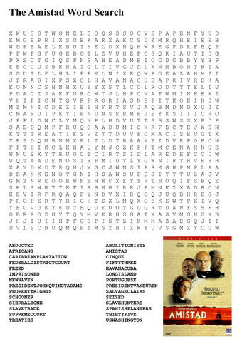 Slavery Word Search Pack | Teaching Resources