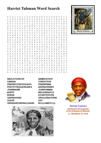 Slavery Word Search Pack | Teaching Resources