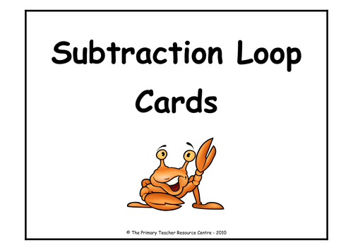 Subtraction Loop Cards