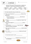 SP Blends worksheets | Teaching Resources