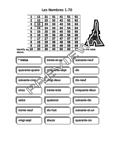 numbers-1-70-practice-teaching-resources