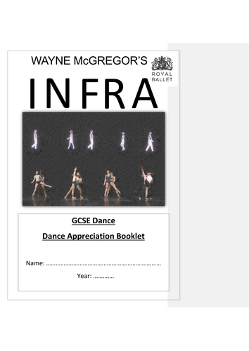 GCSE Dance (New Spec) all 6 Professional Works Work Booklets | Teaching ...