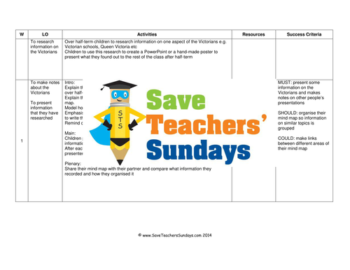victorian homework ks2