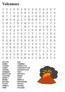 volcano word search teaching resources