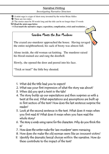 Narrative Writing | Teaching Resources