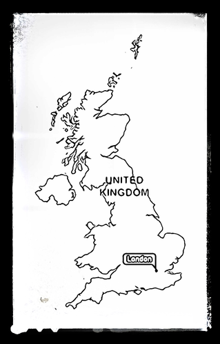 Map of Great Britain - Colouring Sheet