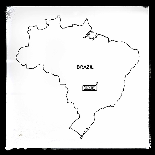 Map of Brazil - Colouring Sheet