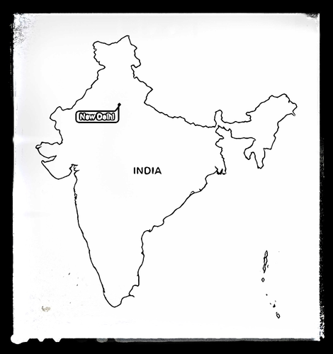 Map of India - Colouring Sheet