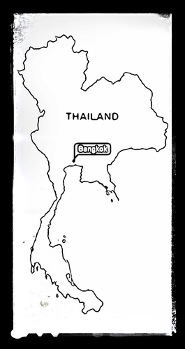 Map of Thailand - Colouring Sheet