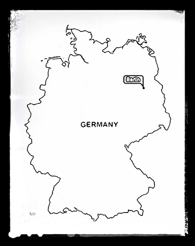 Map of Germany - Colouring Sheet