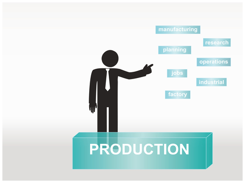 Production PPT Template by TemplatesVision - Teaching Resources - TES