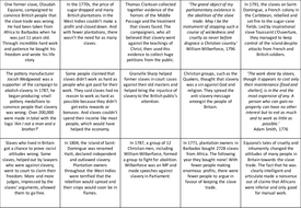 Abolition of Slavery Worksheet | Teaching Resources