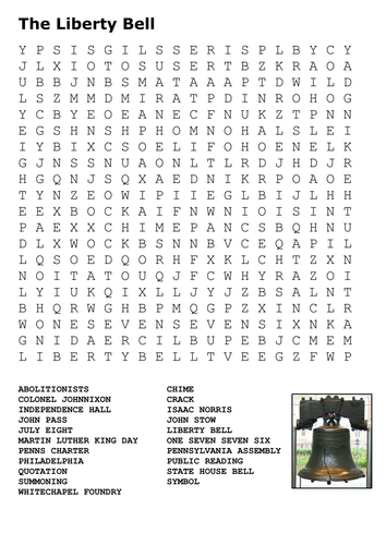 Revolutionary War Era 1763-83 (American Revolution) Word Search Pack