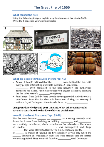 Restoration England: The Great Fire of 1666 | Teaching Resources