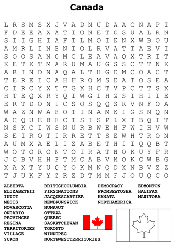 Countries Word Search Pack | Teaching Resources