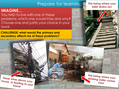 LEDC / LIC Rio (social challenges and opportunities) - Urban - GCSE AQA Geography