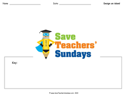 Design An Island KS1 Lesson Plan and Worksheet | Teaching Resources