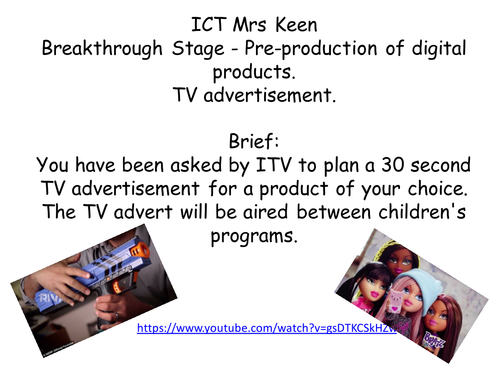 Year 7 ICT/I-media Life Without Levels Mastery Approach Breakthrough Stage