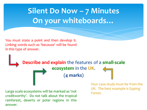 NEW AQA GCSE GEOGRAPHY - The Living World Lesson 2: Ecosystem Change ...