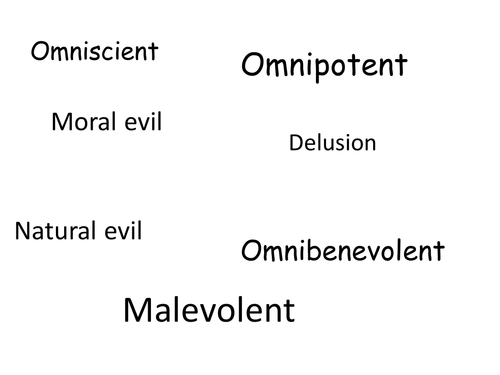 Evil and suffering assessment