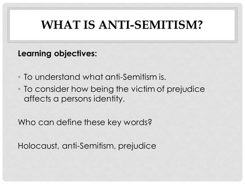 Antisemitism