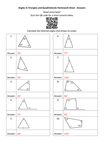 Unit 7 Polygons And Quadrilaterals Homework 3 Answer Key