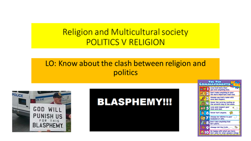 AQA RS GCSE  SPEC B Unit 1 Politics v Religion Topic 4 Religion and Multicultural Society