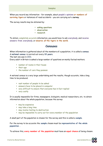 statistics populations sampling and bias animated