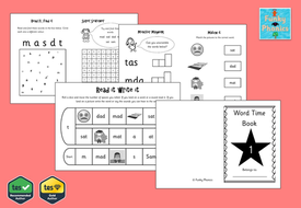 Phonics Read Write Inc Set 1 - Word Time Books | Teaching Resources