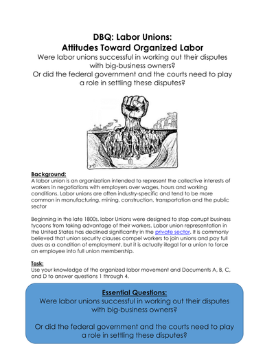 dbq-are-labor-unions-good-teaching-resources