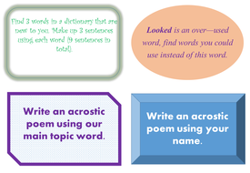 Year 4 creative writing examples image