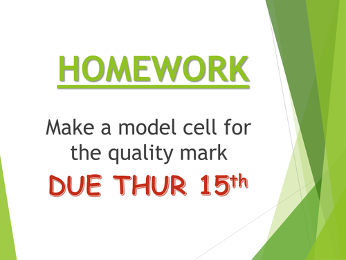 Model Cells Quality Mark Assessment (FULL RESOURCE PACK)