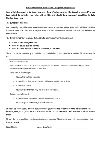 How did the Feudal System help William keep control of England after 1066?