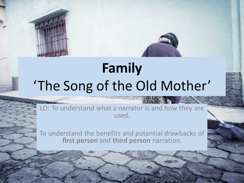 The Song Of The Old Mother By William Butler Yeats – LEFMAT