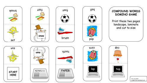 Compound Word Games