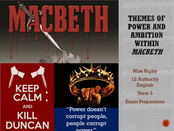 The Discourse Of Power And Ambition In Macbeth 