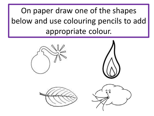 Year 7 Textiles Technology Lesson Four Adding notes to designs.