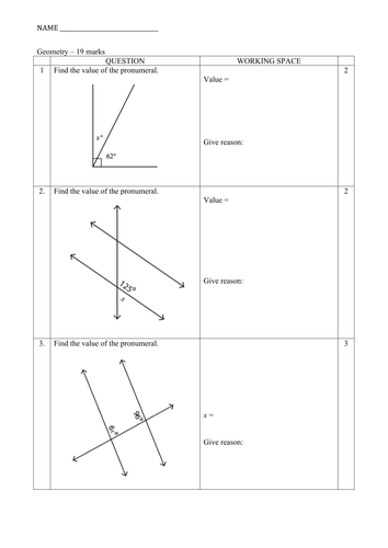 geometry year 9 nsw mathematics teaching resources