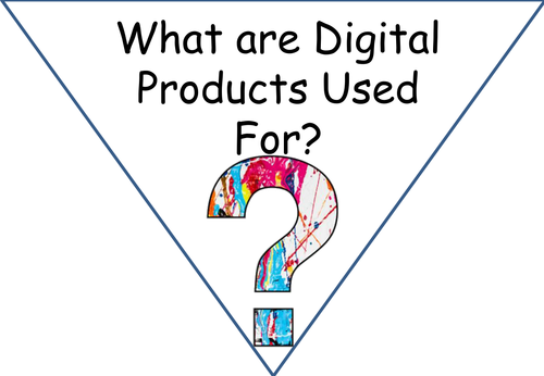 Digital Products Uses Display Bunting Cambridge Nationals I-Media ICT KS3/4