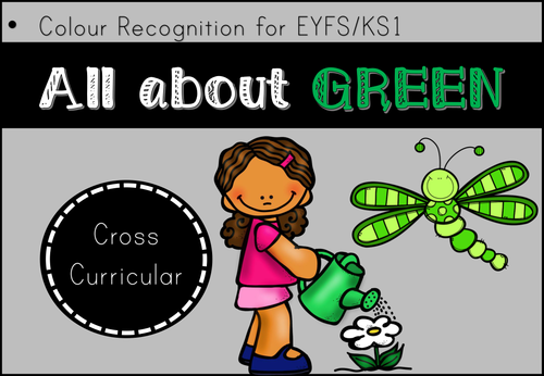 All about the colour GREEN for EYFS/KS1!