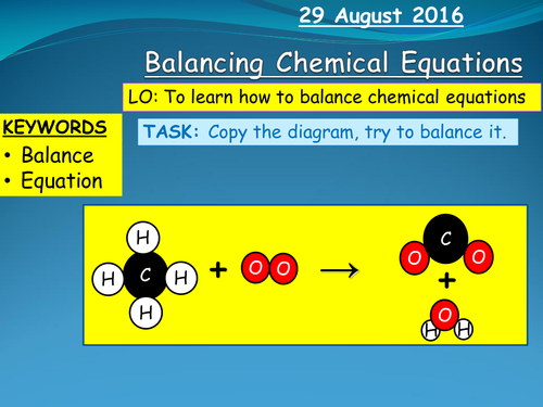 Chemical Calculations- Balancing Chemical Equations 6