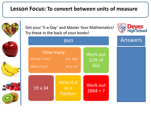 Measure and Area Topic! (Converting units, Perimeter, Rectangle, Triangle, Parallelogram, Trapezium)