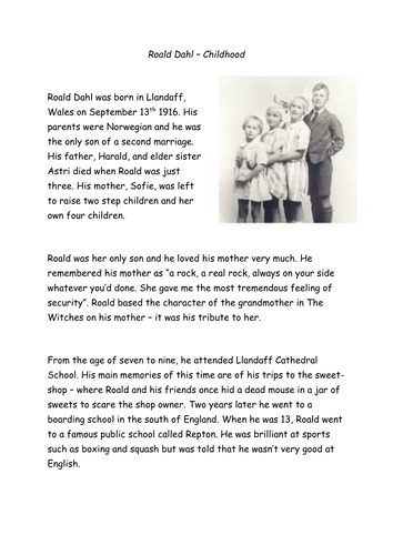 KS3 Roald Dahl SoW Landlady/Lamb to the Slaughter (LA) | Teaching Resources