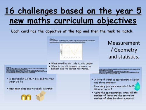 reasoning challenges based on measure