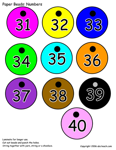 paper-beads-numbers-31-40-color-teaching-resources